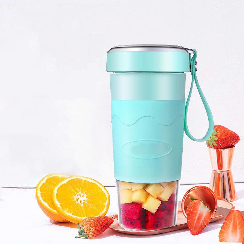 400ml Trådlös Elektrisk Juicepress Fruktmaskin Bärbar Rese-usb Blender Accompany Cup