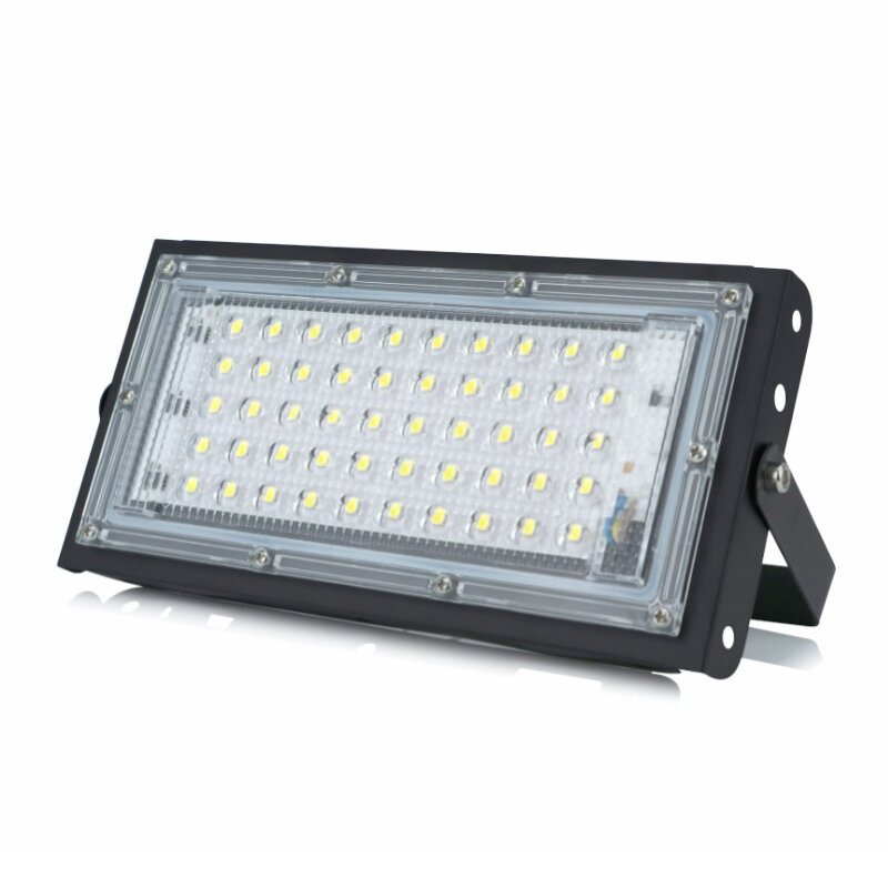 50w Rgb Led Flood Light Ac 220v 230v 240v Utomhus Floodlight Spotlight Ip65 Vattentät Led Street Lamp Landskapsbelysning