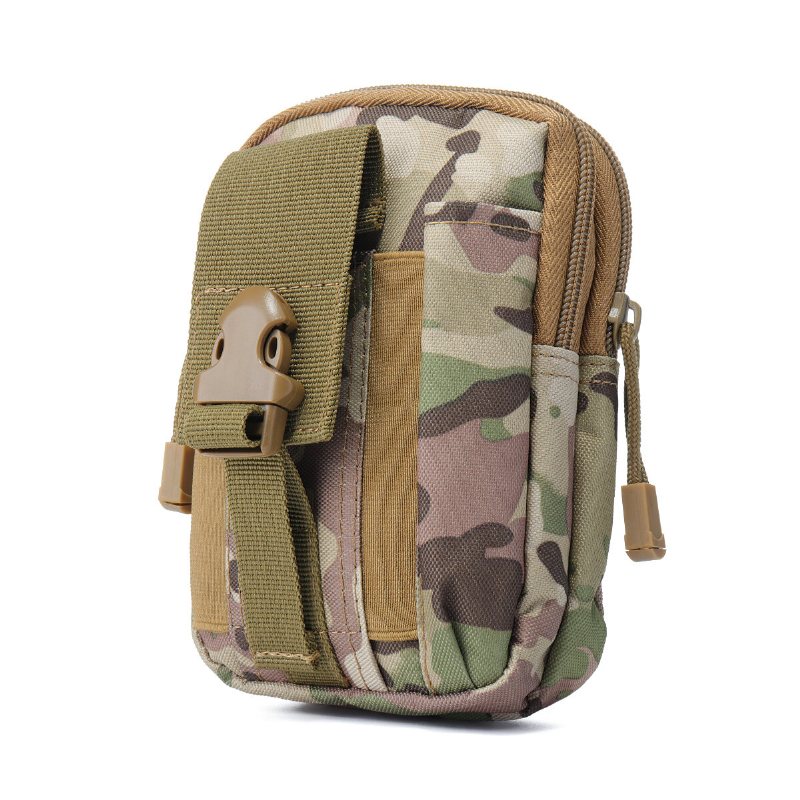 5.5 Tum Utomhus Edc Tactical Molle Midjeväskor Pack Herr Mobilfodral Plånbok Fodral Hållare För Iphone 8 Sport Camping Vandring