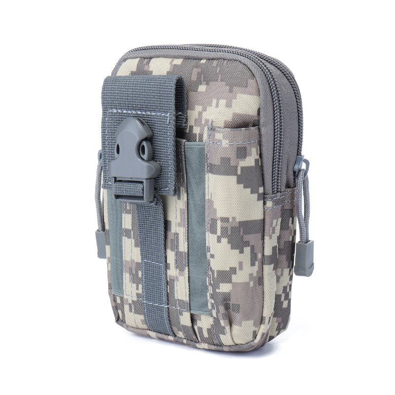 5.5 Tum Utomhus Edc Tactical Molle Midjeväskor Pack Herr Mobilfodral Plånbok Fodral Hållare För Iphone 8 Sport Camping Vandring