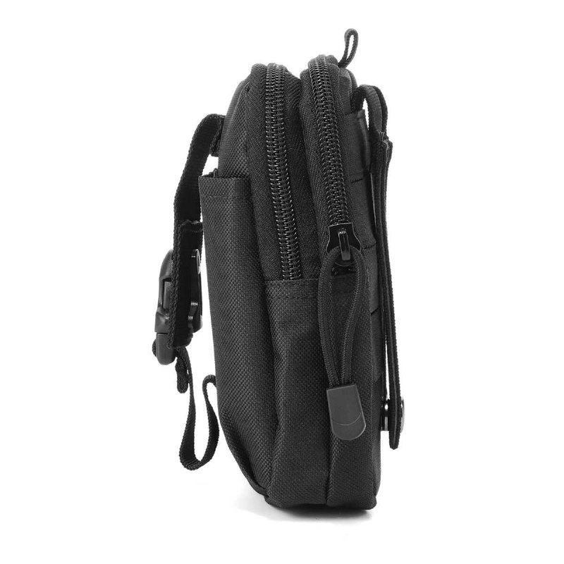 5.5 Tum Utomhus Edc Tactical Molle Midjeväskor Pack Herr Mobilfodral Plånbok Fodral Hållare För Iphone 8 Sport Camping Vandring