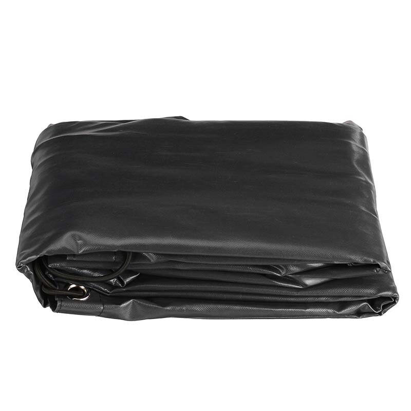 600d Trailer Cover 150-170cm Heavy Duty Pvc Vattentätt Vindtätt Dammskydd Med Gummibälte