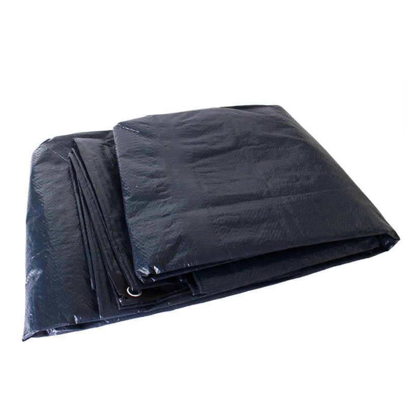 6x3.6m 80gm Tarp Poly Presenning Skylttält Solskydd Skyddsduk Vattentät Bilbåtsöverdrag Tarpa