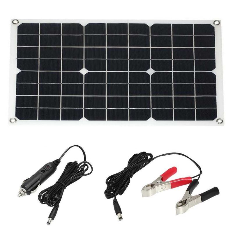 8000w Solar Inverter Kit Solenergisystem Med 18w Solpanel 30a Controller För Campingresor