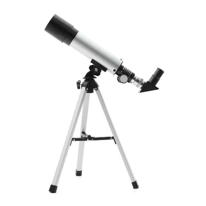 90x 50 mm Monokulärt Teleskop Astronomiskt Refraktorteleskop Brytningsokular Med Stativ För Nybörjare