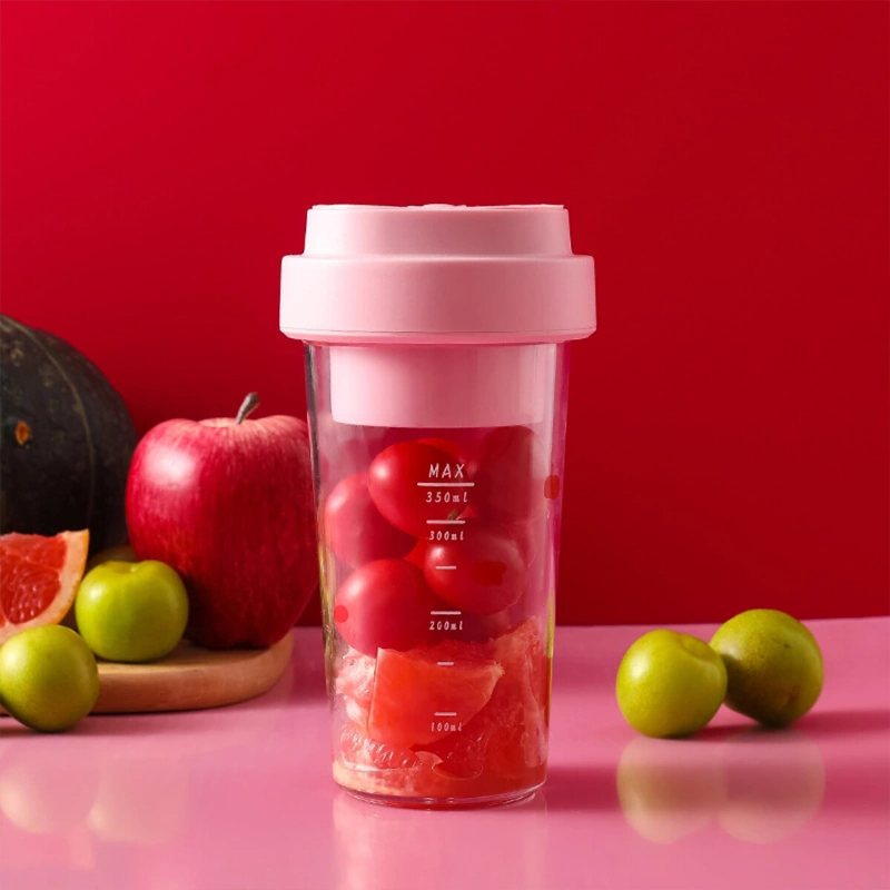 Bärbar Multifunktionell Mini Juice Cup Frukt Elektrisk Juicer