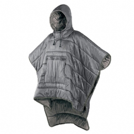 Bärbar Sovsäck Vinter Poncho Coat Outdoor Camping