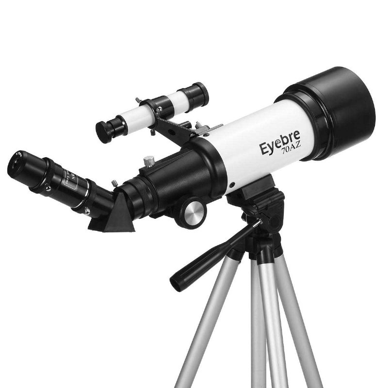 Bärbart 336x Travel Telescope Observation Planets 300 mm Astronomical Refractor Med Stativ & Finder Scope