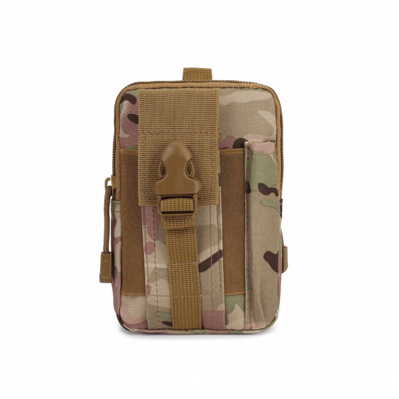 Benniu Bl064 Oxford Molle System Camouflage Militär Taktisk Midjeväska Utomhus Vattentät Sport Crossbody Bag