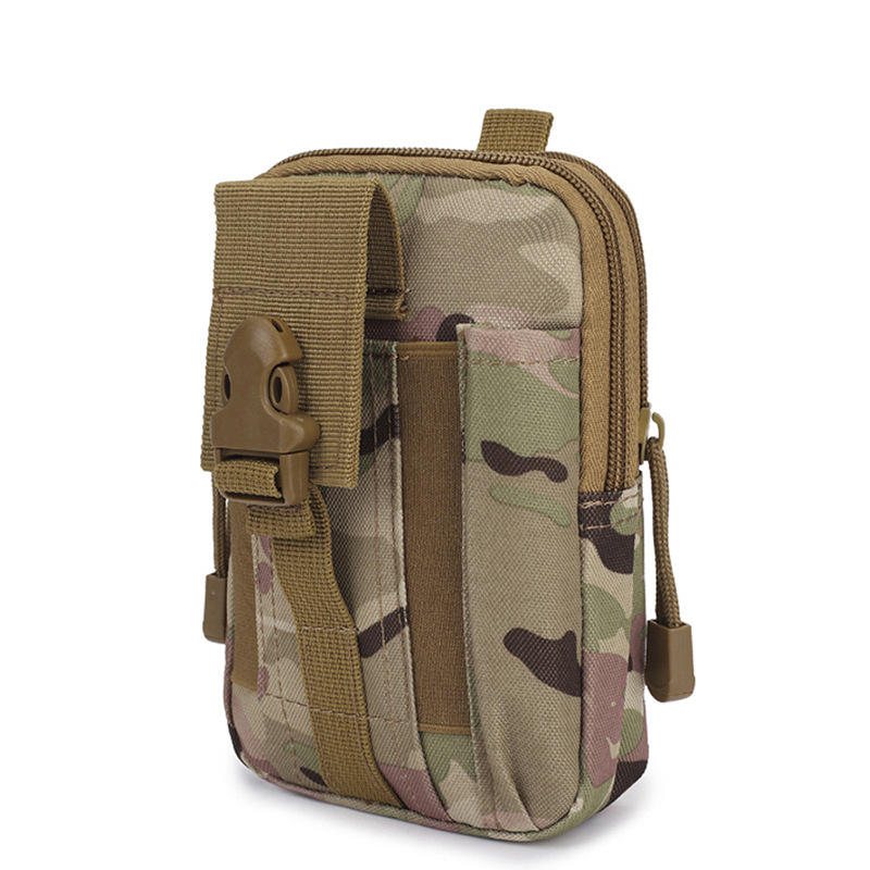 Benniu Bl064 Oxford Molle System Camouflage Militär Taktisk Midjeväska Utomhus Vattentät Sport Crossbody Bag