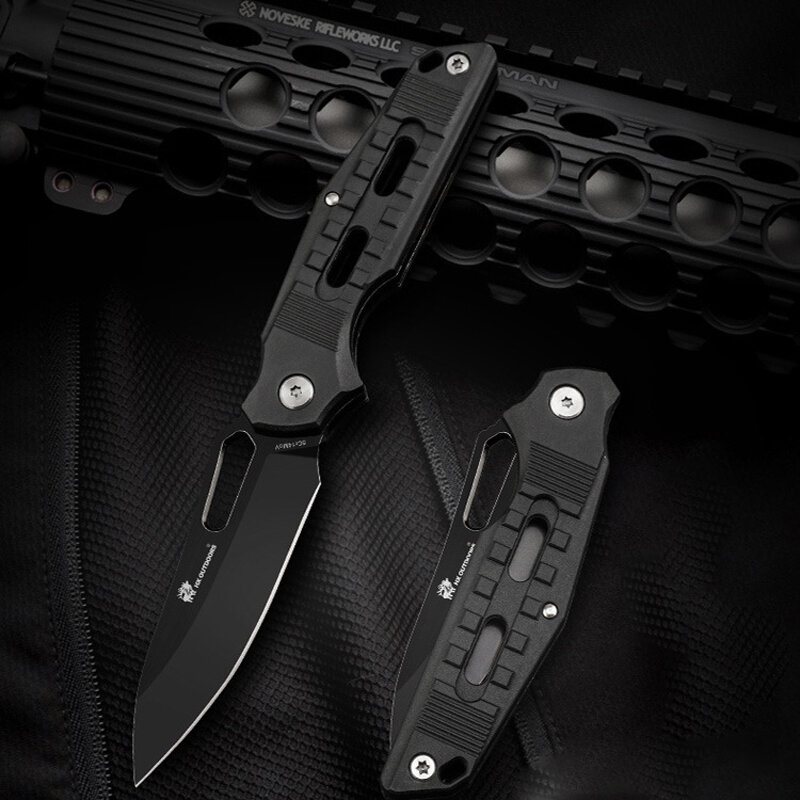 Blade Tactical Folding Edc Knife Survival Multitool Utility Sabre Tools Kniv För Utomhuscampingjakt