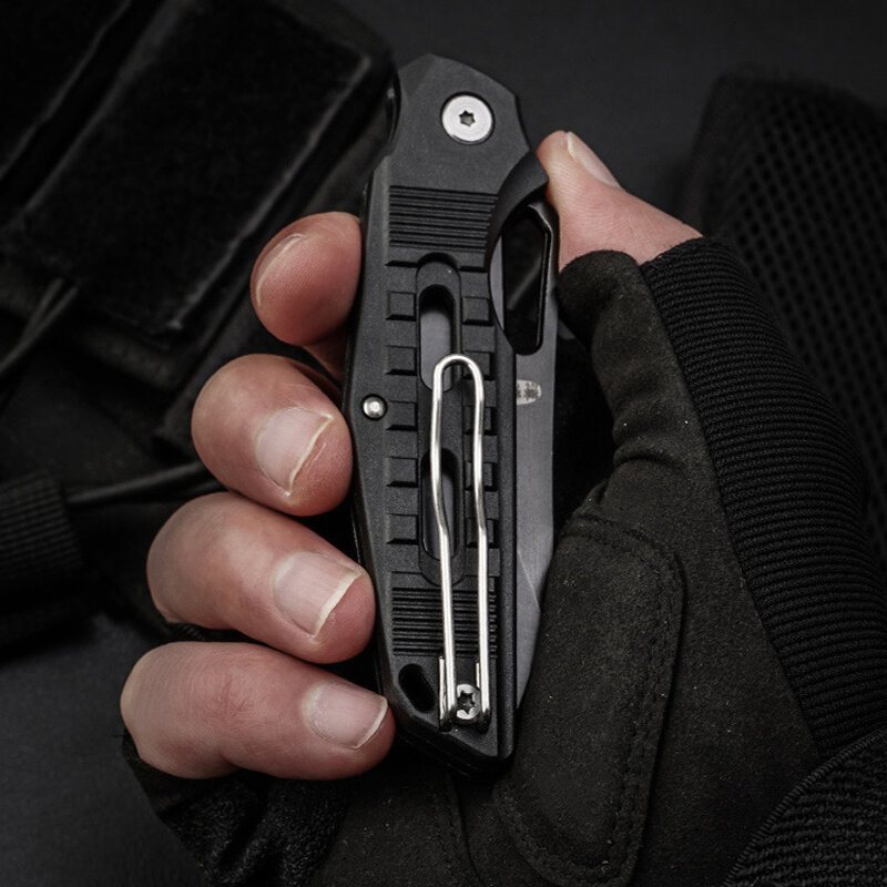 Blade Tactical Folding Edc Knife Survival Multitool Utility Sabre Tools Kniv För Utomhuscampingjakt