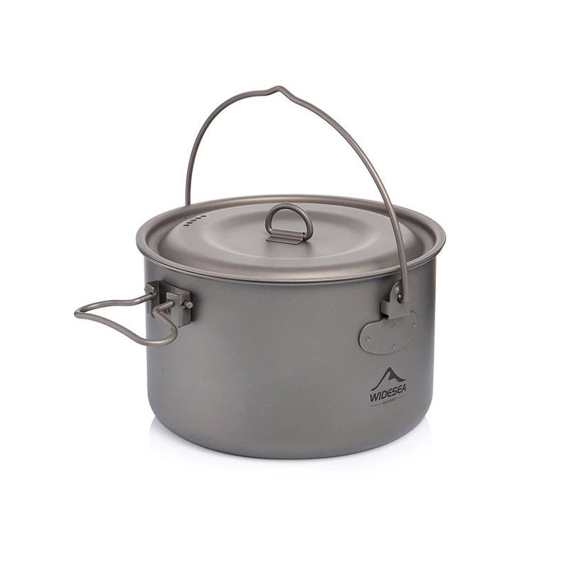 Camping Porslin Titanium Kokkärl Set