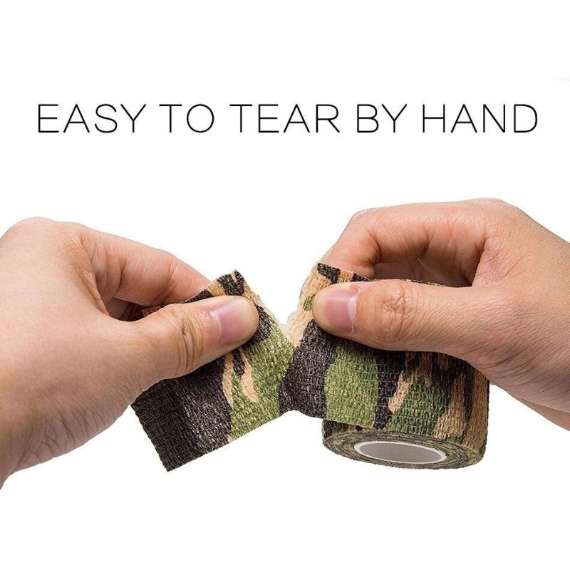 Elastiskt Tejp Camo Wrap Självhäftande Överlevnadsbandage