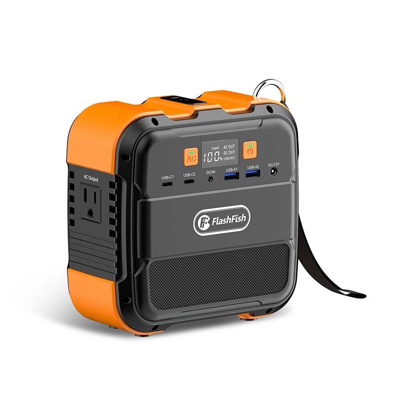 Eu/us Direct Flashfish A101 120w 96wh 26400mah Bärbar Kraftstation Kraftgenerator Reservbatteri Kraftbanksförsörjning Litiumbatteri För Campingutflykter