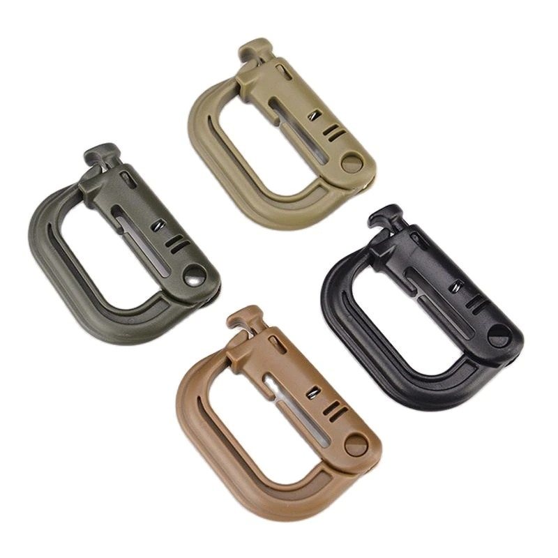 Grimlock Carabiners Tactical D-ring För Molle Gear Stark Och Lätt