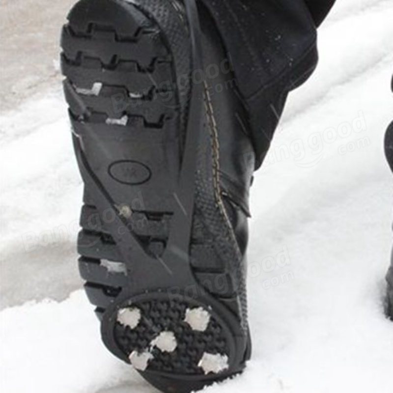 Halkskydd Halkfria Skor Skydd Spikes Stegjärn Grip Ice Snow Footwear