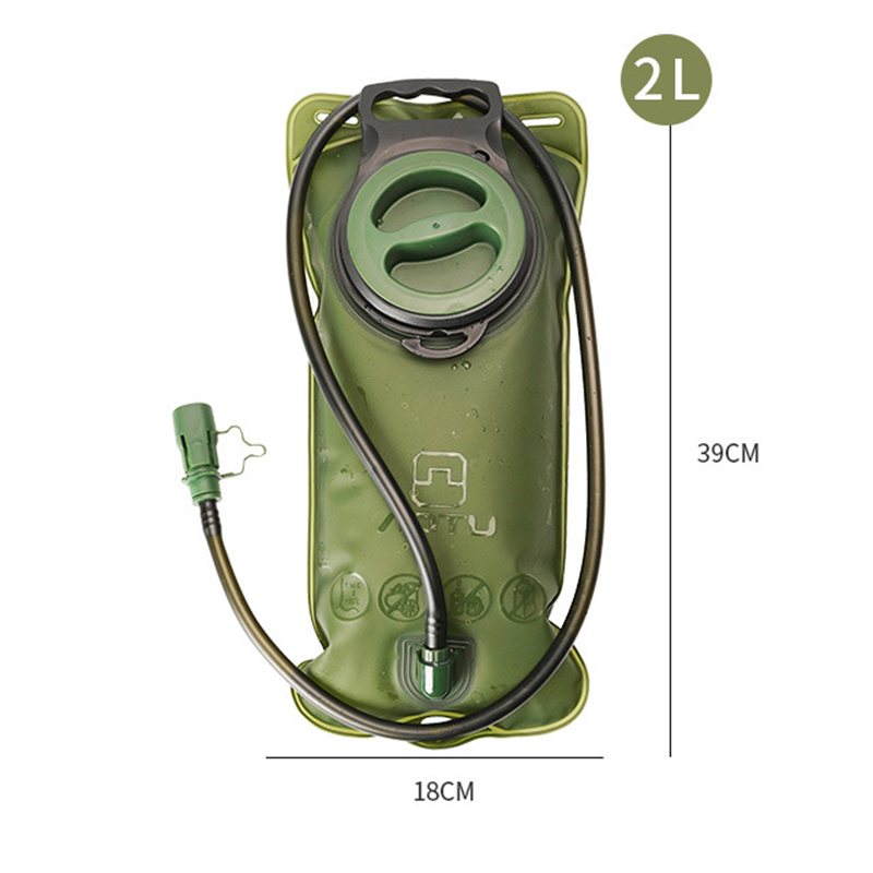 Hydration Bladder 2 Liter Lätt Campingvattenväska