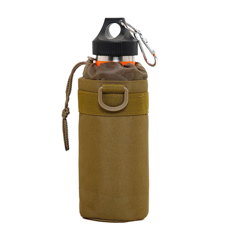 Kaload 19x8cm Tactical Water Bottle Bag Kettle Pouch Cup Midjeaxelväska