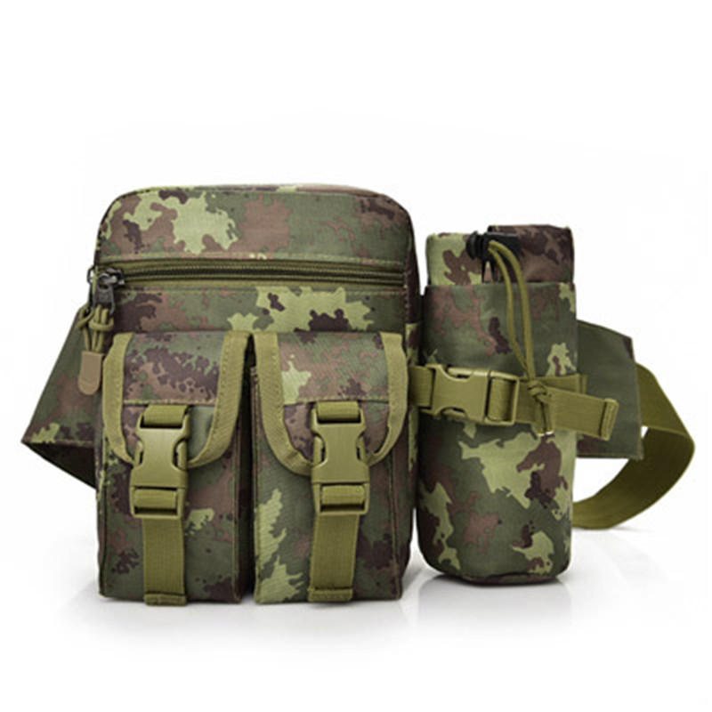 Multifunktion Stor Kapacitet Reseryggsäck Ridning Vattenflaskfickor Outdoor Tactical Bag