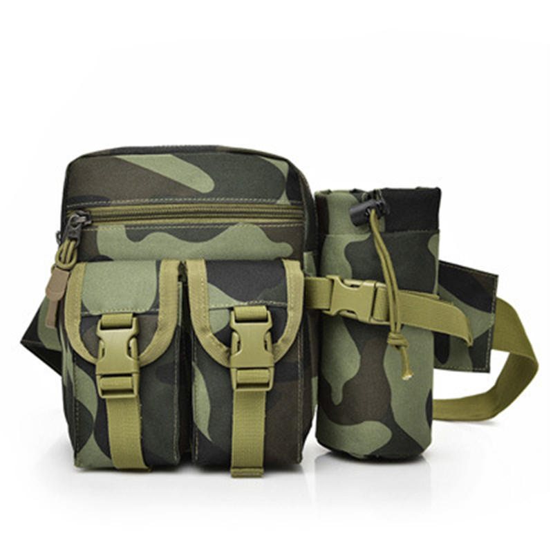 Multifunktion Stor Kapacitet Reseryggsäck Ridning Vattenflaskfickor Outdoor Tactical Bag