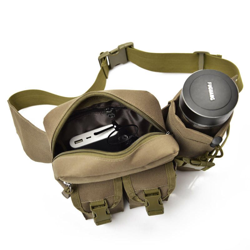 Multifunktion Stor Kapacitet Reseryggsäck Ridning Vattenflaskfickor Outdoor Tactical Bag