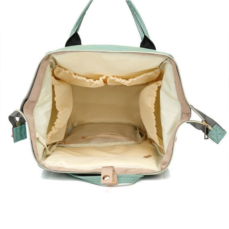 Mummy Maternity Outdoor Travel Multifunction Baby Care Ryggsäck Med Stor Kapacitet