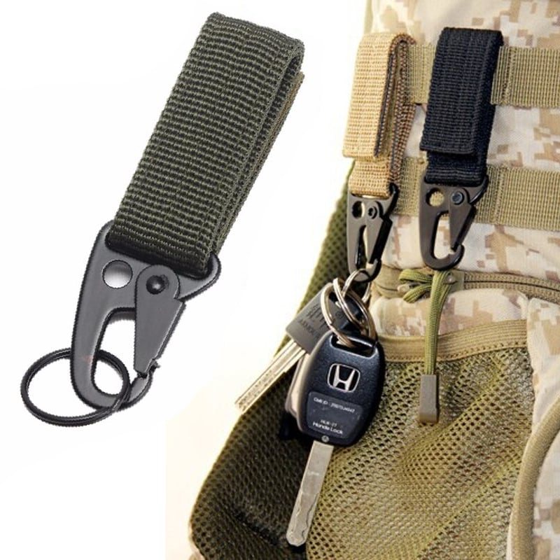 Nyckelkrok Molle Höghållfast Nylon Hängsystem Bältesspänne