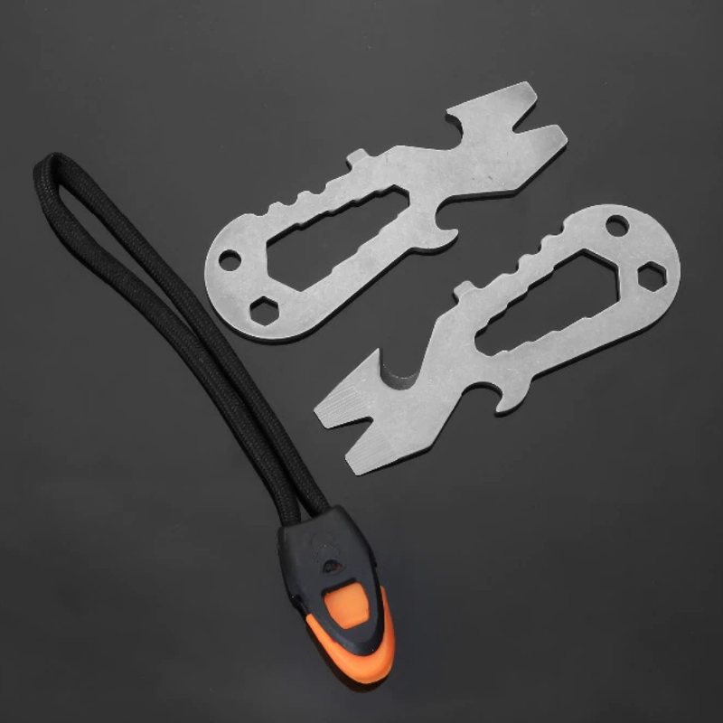 Outdoor Camping Multi Tool Skärrep Knivöppnare