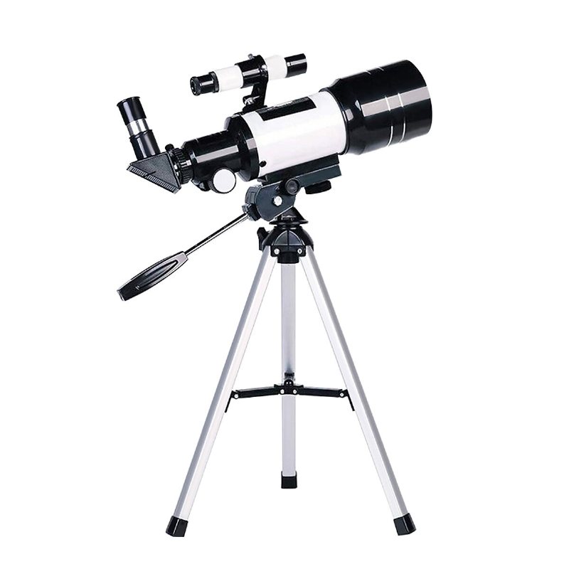 Professionellt Astronomiskt Teleskop 150x Refraktivt Rymdteleskop Utomhusresor Spotting Scope Med Stativ