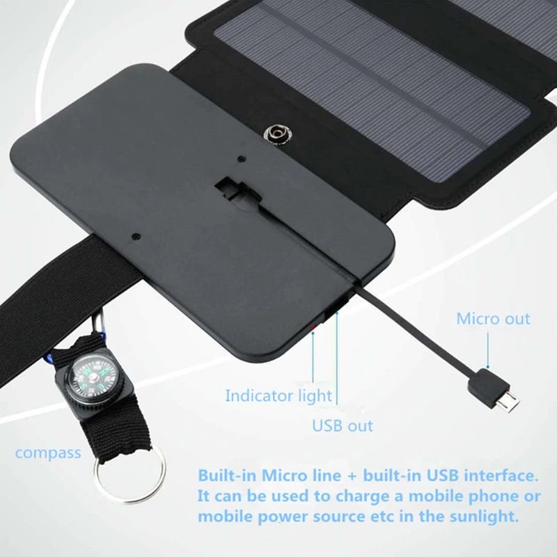 Solar Panels Kit Outdoor Survive Tools