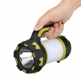 Super Birght Led-campingljus Arbetsljus Stor Kapacitet Usb Uppladdningsbar Long Shot Spotlight För Utomhuscampingfiske