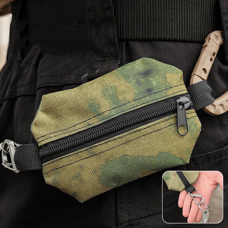 Tactical Bag Edc Storage Bag Telefonplånbok För Camping Vandring Jakt