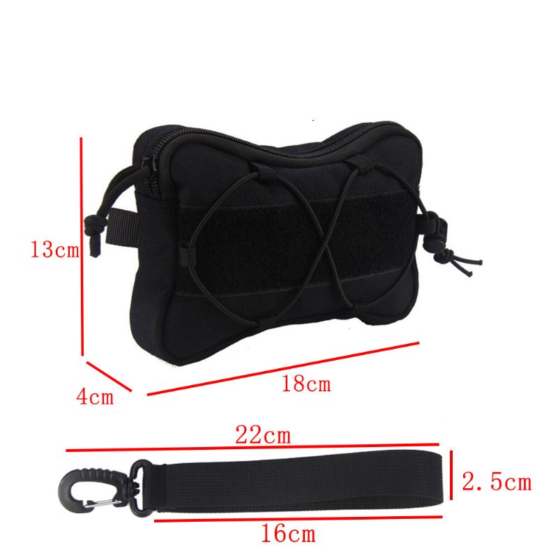 Tactical Edc Handväska Emergency Survival Military Bag Outdoor Camping Travel Molle Bag