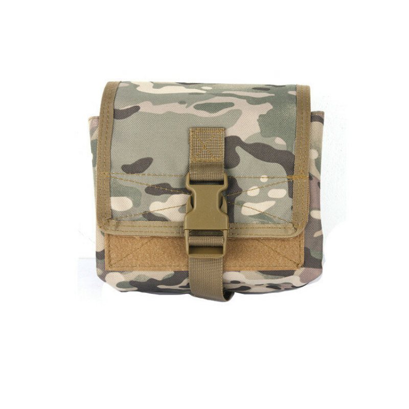 Tre Soldater Nylon Utomhus Militär Taktisk Midjeväska Camping Trekking Travel Camouflage Bag