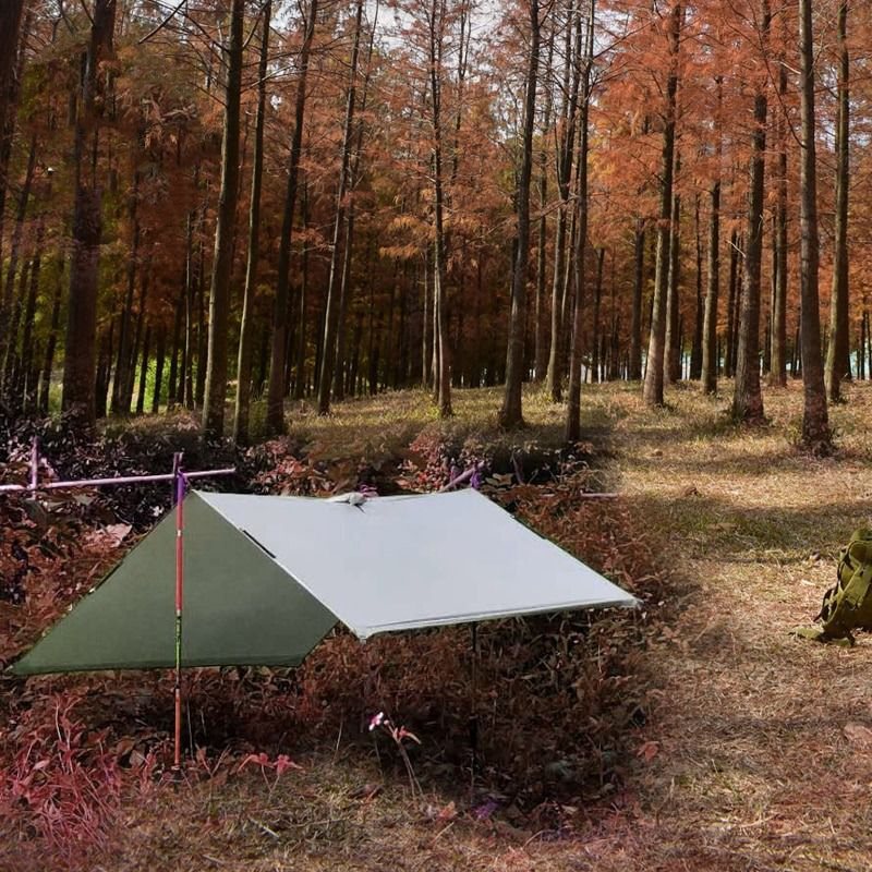 Ultralätt Tarp Lättvikts Mini Sun Shelter Camping Mat Tält