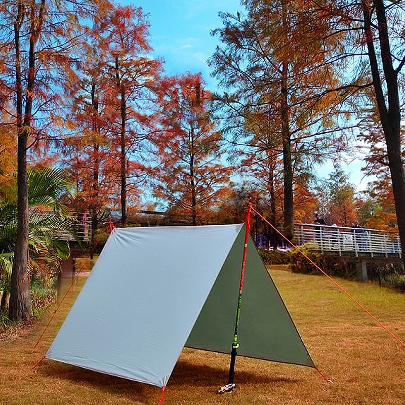 Ultralätt Tarp Lättvikts Mini Sun Shelter Camping Mat Tält