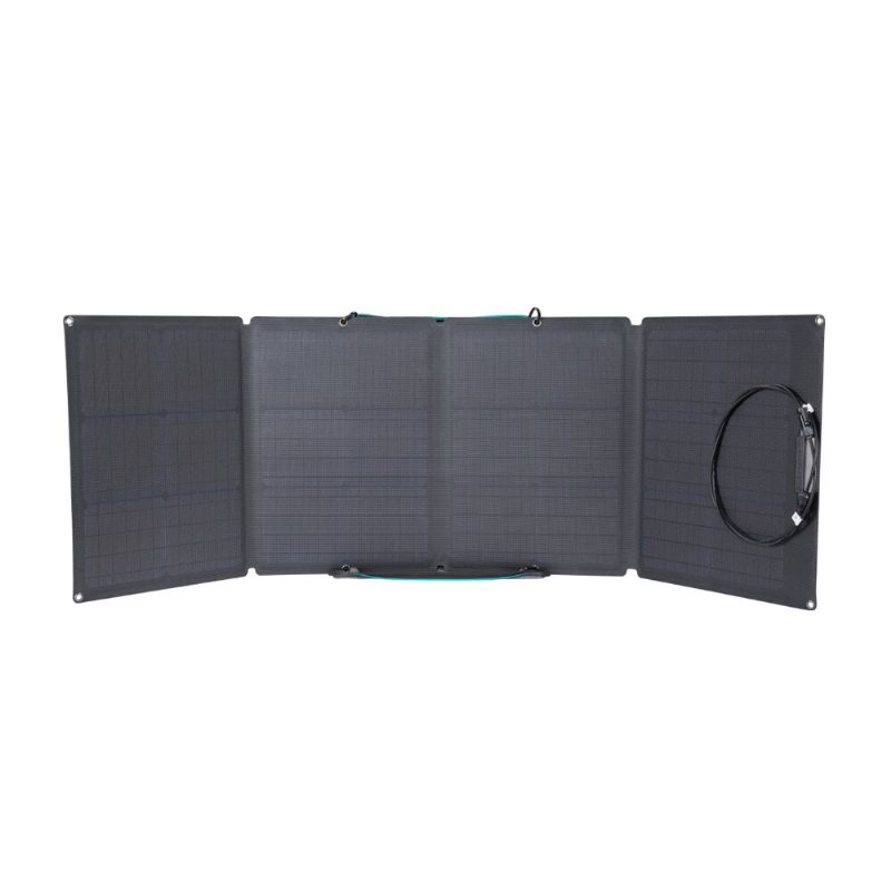 Us Direct Ecoflow 110w 21.6v Solpanel Solar Portable Power System Batteriladdning Solenergigenerering För Campinghem Mobil Användning