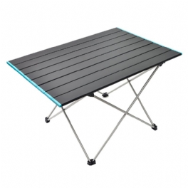 Utomhus Fällbart Bord Av Aluminiumlegering Bärbart Ultralätt Picknick Camping Aluminium Tallrik Skrivbord Grill Självkörande Möbler