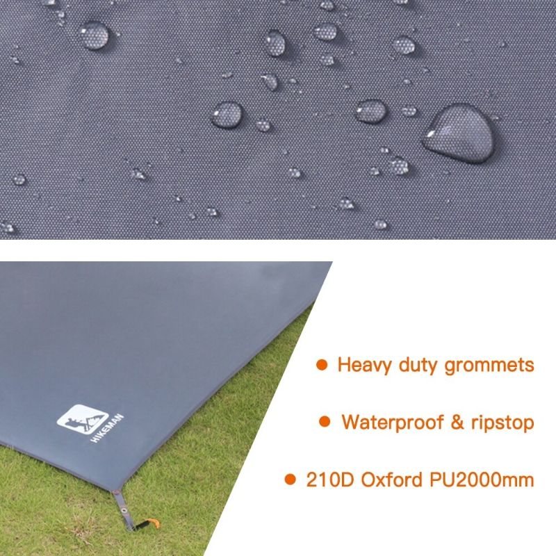 Vattentät Camping Tarp Thicken Picknick Mat Slitstark Beach Pad Multifunktionell