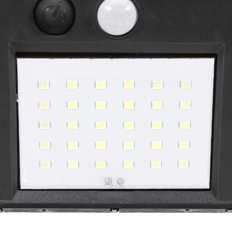 Vattentät Ip44 Solar Motion Sensor Lights Människokroppen Induktion Vägglampa Utomhus Trädgård Yard Lampor