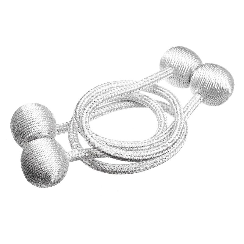 2pack Magnetic Ball Gardin Tiebacks Spänne Clips Hållbacks 4-färger