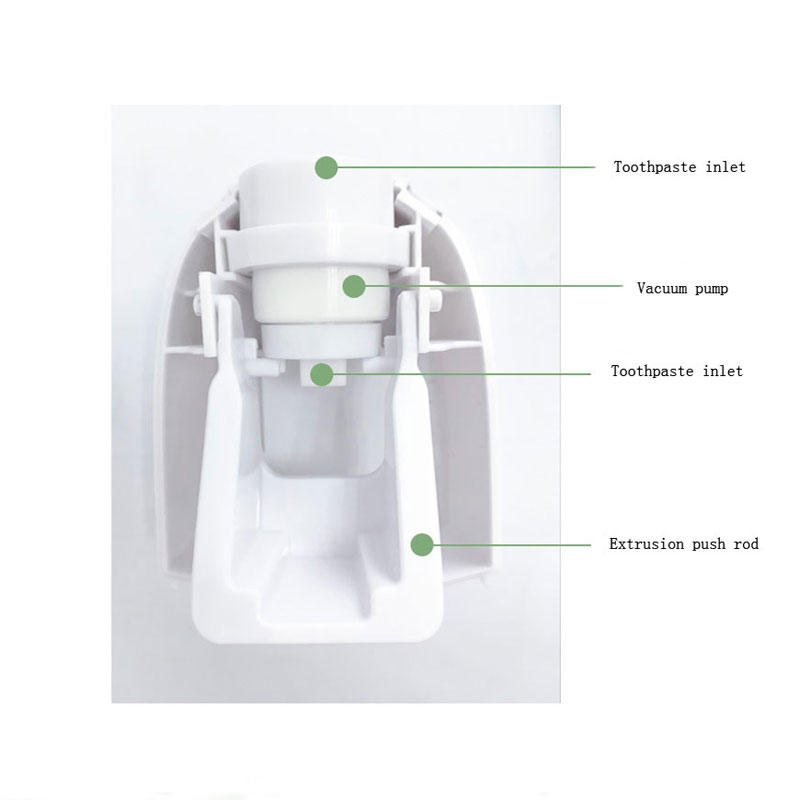 Honana Bx Plast Badrum Automatisk Tandkräm Squeezer Hem