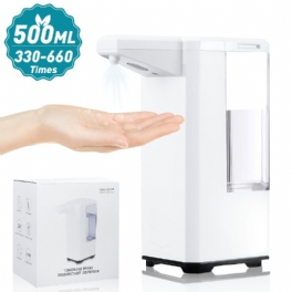 Joyxeon 500 Ml Automatisk Induktions Spray Hand Sanitizer Dispenser Humaniserad Design Ipx4 Vattentät Beröringsfri Tvål