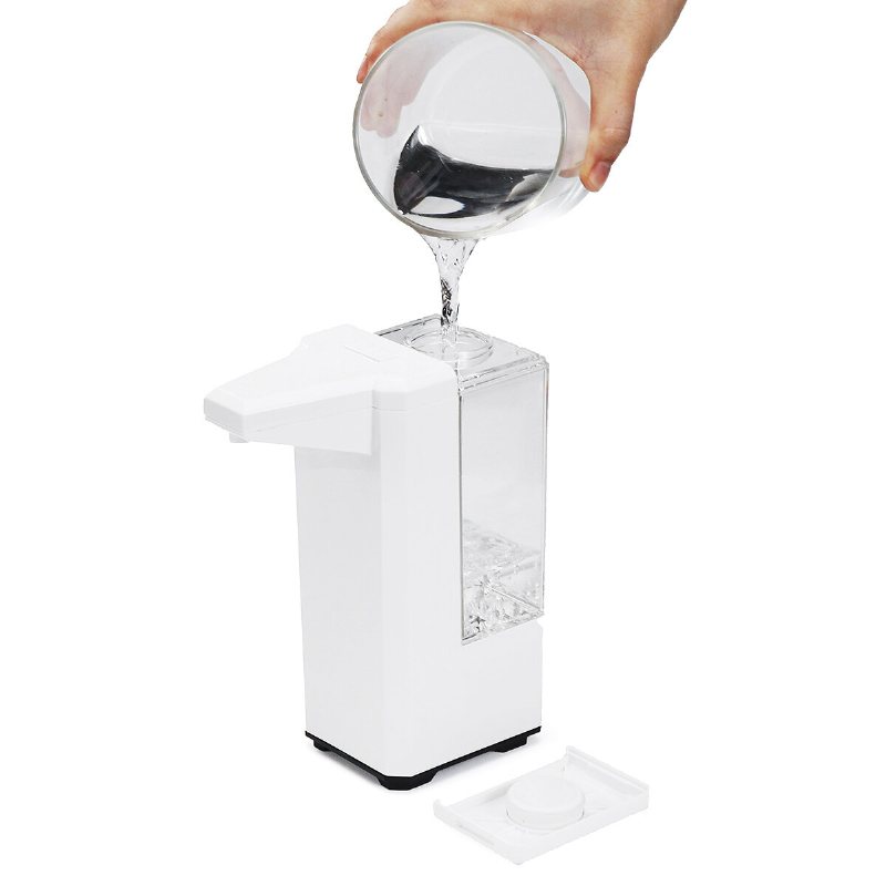 Joyxeon 500 Ml Automatisk Induktions Spray Hand Sanitizer Dispenser Humaniserad Design Ipx4 Vattentät Beröringsfri Tvål