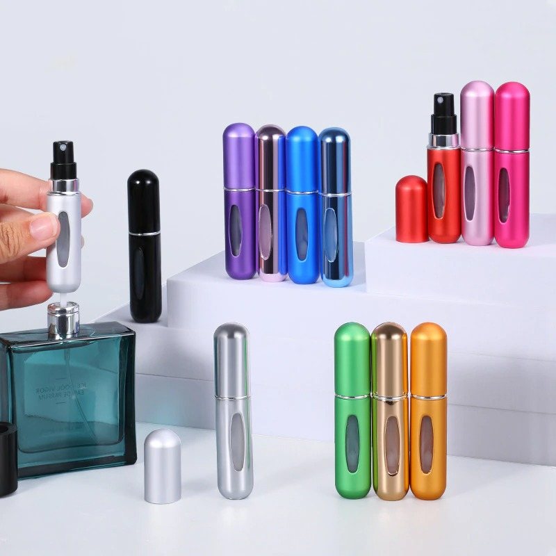 Parfym Atomizer Flaska Portable Mini Refillable Spray