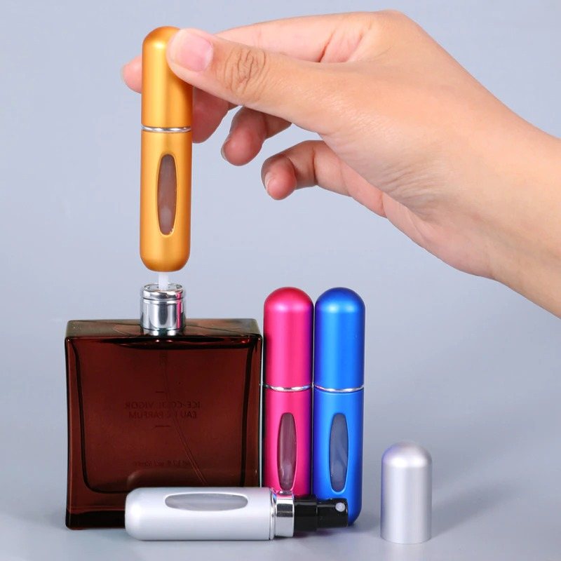 Parfym Atomizer Flaska Portable Mini Refillable Spray