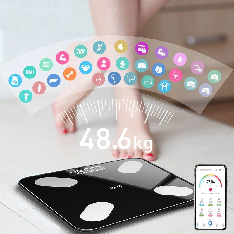 Skala Bmi Smart Electronic Bluetooth Body Fat Scale