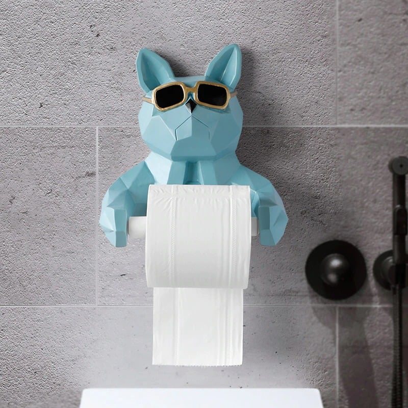 Tissue Box Staty Figurine Hängande Toalettpapper Badrumsinredning