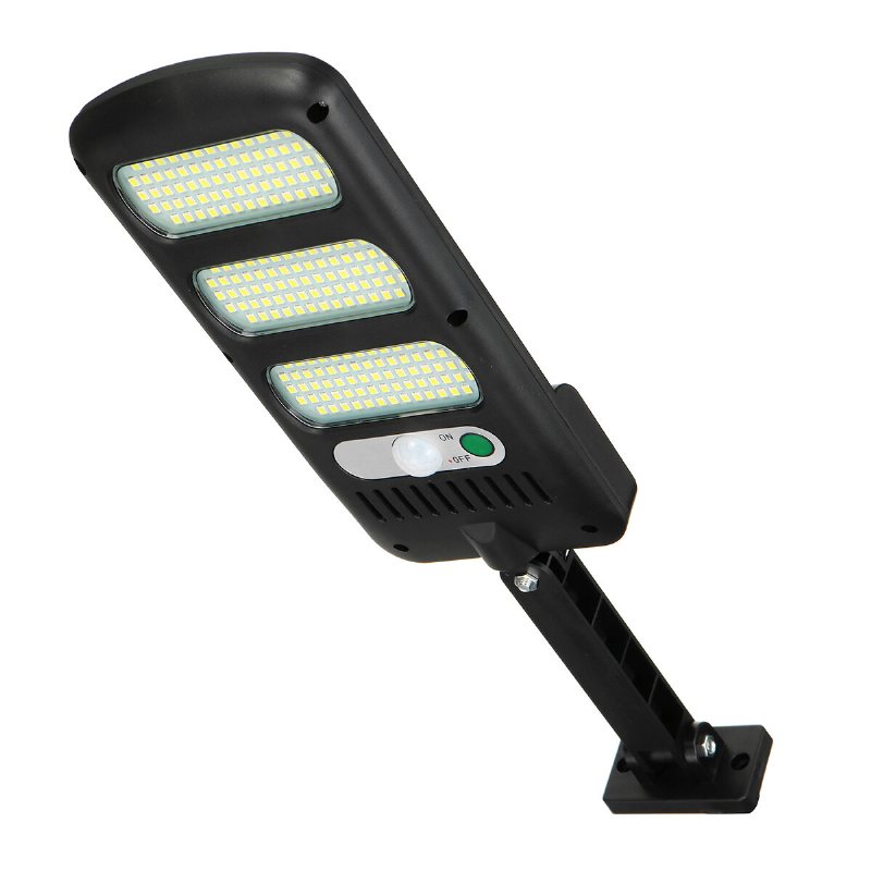 1/2/4 St 213 Led Solar Street Wall Light Pir Rörelsesensor Dimbar Lampa Utomhus Trädgård